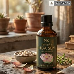 Tinh Dầu Hoa Sen NK – Hương Thanh Khiết, Khuếch Tán, Làm Thơm Không Gian 10ml,30ml,50ml,100ml 5