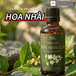 Tinh Dầu Hoa Nhài (Lài) NK – Hương Hoa Dịu Nhẹ, Xông Phòng, Khuếch Tán 1