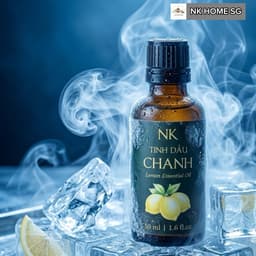 Tinh Dầu Vỏ Chanh Nguyên Chất NK – Lemon Essential Oil Xông Phòng, Khử Mùi 10ml,30ml,50ml,100ml 5