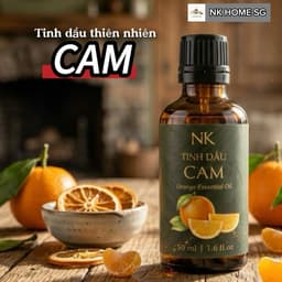 Tinh Dầu Cam Ngọt Nguyên Chất NK – Hương Cam Tươi Mát, Xông Phòng, Khuếch Tán 10ml,30ml,50ml,100ml 1