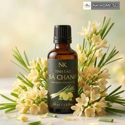 Tinh Dầu Sả Chanh Nguyên Chất NK – Khử Mùi, Xông Phòng, Khuếch Tán Thơm Mát 10ml,30ml,50ml,100ml 8