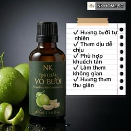 Tinh Dầu Vỏ Bưởi Nguyên Chất NK – Hương Thanh Mát, Khuếch Tán Phòng 10ml,30ml,50ml,100ml 2
