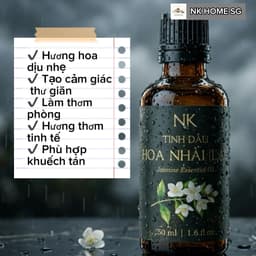 Tinh Dầu Hoa Nhài (Lài) NK – Hương Hoa Dịu Nhẹ, Xông Phòng, Khuếch Tán 2