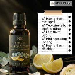 Tinh Dầu Bạch Đàn Chanh NK – Eucalyptus Lemon Nguyên Chất, Xông Phòng 10ml,30ml,50ml,100ml 2