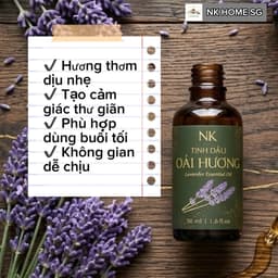 Tinh Dầu Oải Hương Nguyên Chất NK – Lavender Xông Phòng, Thơm Dịu, Khuếch Tán 10ml,30ml,50ml,100ml 2