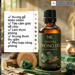 Tinh Dầu Thông Đỏ NK – Hương Gỗ Tươi Mát, Khuếch Tán, Xông Phòng 10ml,30ml,50ml,100ml 2