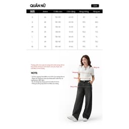 [ẨN] Quần Dài Nữ GENVIET JEANS Chất Liệu Denim Cao Cấp Dáng Loe Cạp Cao Thời Trang 8843 9