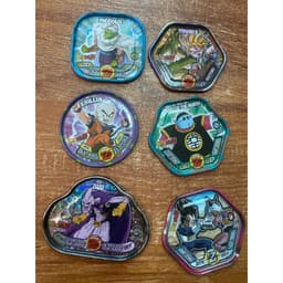 (Cũ) Combo 6c Thẻ dragon xu dragon thẻ toonies dragon xu sắt 5