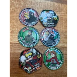 (Cũ) Combo 6c Thẻ naruto xu naruto thẻ toonies naruto xu sắt 4