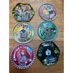 (Cũ) Combo 6c Thẻ naruto xu naruto thẻ toonies naruto xu sắt 5