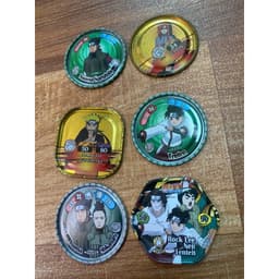 (Cũ) Combo 6c Thẻ naruto xu naruto thẻ toonies naruto xu sắt 3