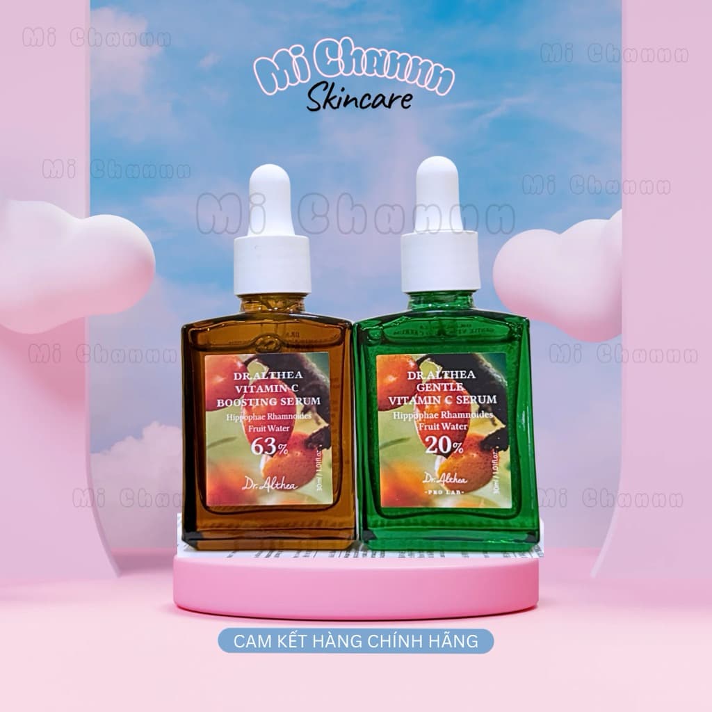 [Công Ty] Serum dưỡng sáng thuần chay DR.ALTHEA Vitamin C Gentle & Boosting Vitamin C 30ml