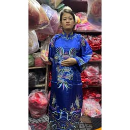 Áo công đồng, ĐỦ MẦU áo mở phủ, áo tiễn căn,  áo dài nam cách tân. thêu rồng 3D cao cấp đủ màu đủ size 8