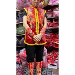 áo hầu các giá cậu ĐỦ MÀU, áo rước kiệu, áo đánh trống lễ hội hàng thêu 3D cao cấp 7