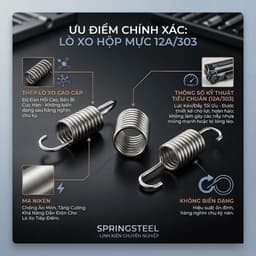 10 Lò Xo Cartridge 12A Dùng Cho Canon LBP2900 LBP3000 HP 1020 Tương Thích Cao Dễ Lắp Đặt 3