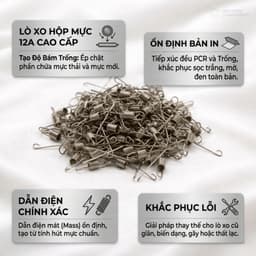 10 Lò Xo Cartridge 12A Dùng Cho Canon LBP2900 LBP3000 HP 1020 Tương Thích Cao Dễ Lắp Đặt 2