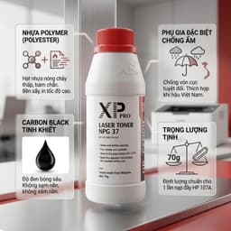Mực Đổ XP NPG37 Cho HP 107A 107W 135A 137FNW In Sắc Nét Ổn Định Dễ Nạp Chất Lượng Cao 3