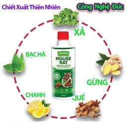Dung Dịch Xịt Đuổi Chuột Thảo Mộc TAROKO 500ml – An Toàn, Đuổi Chuột Hiệu Quả Không Độc Hại 7