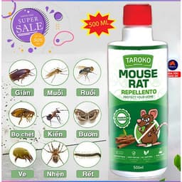 Dung Dịch Xịt Đuổi Chuột Thảo Mộc TAROKO 500ml – An Toàn, Đuổi Chuột Hiệu Quả Không Độc Hại 5