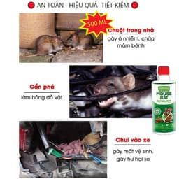 Dung Dịch Xịt Đuổi Chuột Thảo Mộc TAROKO 500ml – An Toàn, Đuổi Chuột Hiệu Quả Không Độc Hại 6