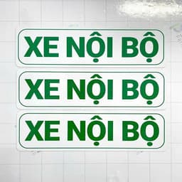 [SGP] Combo 2 Decal Nam Châm Xe Nội Bộ 35x10cm Gắn Xe Ô Tô, Biển Nhận Diện Xe Công Ty Dễ Tháo Lắp 3