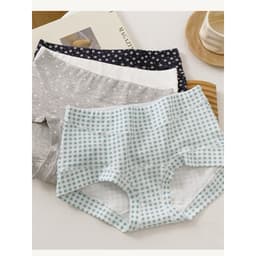 Quần boxer nữ hoa nhí cotton nguyên chất thân thiện với làn da (Tăng Size nếu V3 và hông to) 5