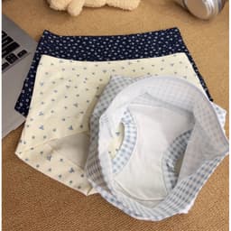 Quần boxer nữ hoa nhí cotton nguyên chất thân thiện với làn da (Tăng Size nếu V3 và hông to) 3