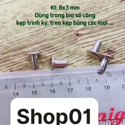 Combo 10c Kẹp giữ giấy 2 chữ D - Kẹp còng - Gáy sổ còng - Kẹp giấy bảng quảng cáo, thông báo bầu cử, kế hoạch ... 2