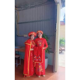 áo choàng tế lễ, áo choàng dâng hương, áo choàng hầu đồng bằng vải siu k bao giờ bạc, thêu 3D cao cấp 2