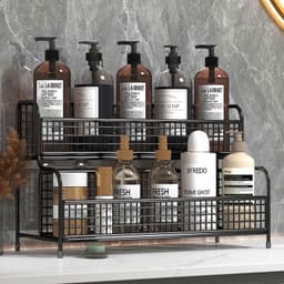 Kệ Đựng Gia Vị 2 Tầng Sơn tĩnh điện cho nhà  bếp tiện ích, Dụng cụ nhà bếp, Kệ để đồ nhà bếp 3