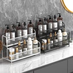 Kệ Đựng Gia Vị 2 Tầng Sơn tĩnh điện cho nhà  bếp tiện ích, Dụng cụ nhà bếp, Kệ để đồ nhà bếp 7
