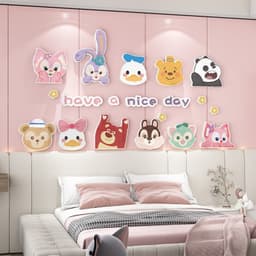 Set Tranh Dán Tường Nhiều Họa Tiết Hoạt Hình Decor Phòng Cho Bé - Bộ Tranh Dán Tường Decor Lớp Học Đáng Yêu HX487 3