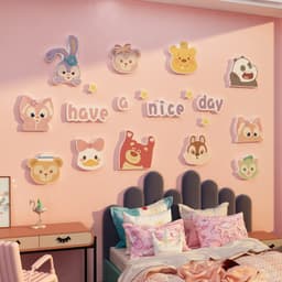 Set Tranh Dán Tường Nhiều Họa Tiết Hoạt Hình Decor Phòng Cho Bé - Bộ Tranh Dán Tường Decor Lớp Học Đáng Yêu HX487 5