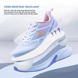 Giày Chạy Bộ Nữ PEAK Taichi Light Siêu Nhẹ EXT52208H 2