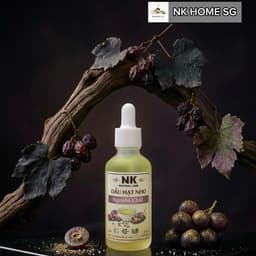 Dầu Hạt Nho Nguyên Chất 100% – Giúp sáng da mờ thâm, kiểm soát da dầu, Chống Lão Hóa, Massage 4