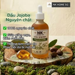 Dầu Jojoba Nguyên Chất NK, Bảo Vệ Và Phục Hồi Da, Dưỡng Ẩm 15ml 30ml 50ml 100ml 3