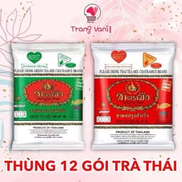 [THÙNG 12 GÓI] Trà Thái Chatramue Thái Xanh / Thái Đỏ 1