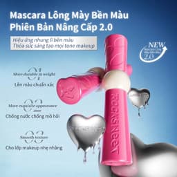 [ƯU ĐÃI MỞ BÁN] Mascara Chuốt Mày Eyebrow Tint Rock Sweet - Chải Không Lem, Chống Nước, Lên Đều Màu Tự Nhiên Bền Màu 2.0 8
