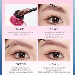 [ƯU ĐÃI MỞ BÁN] Mascara Chuốt Mày Eyebrow Tint Rock Sweet - Chải Không Lem, Chống Nước, Lên Đều Màu Tự Nhiên Bền Màu 2.0 9