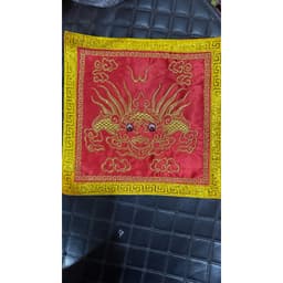 1 đôi bối tử trước sau áo chủ tế hàng thêu rồng 3D cao cấp, bối tử dâng hương 7