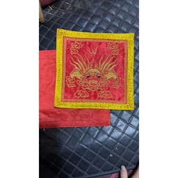 1 đôi bối tử trước sau áo chủ tế hàng thêu rồng 3D cao cấp, bối tử dâng hương 9