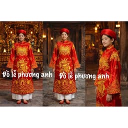 áo công đồng, áo bản mệnh, áo mở phủ, áo tiễn căn, áo tế lễ loại thêu Rồng 3D cao cấp giá rẻ có video 7