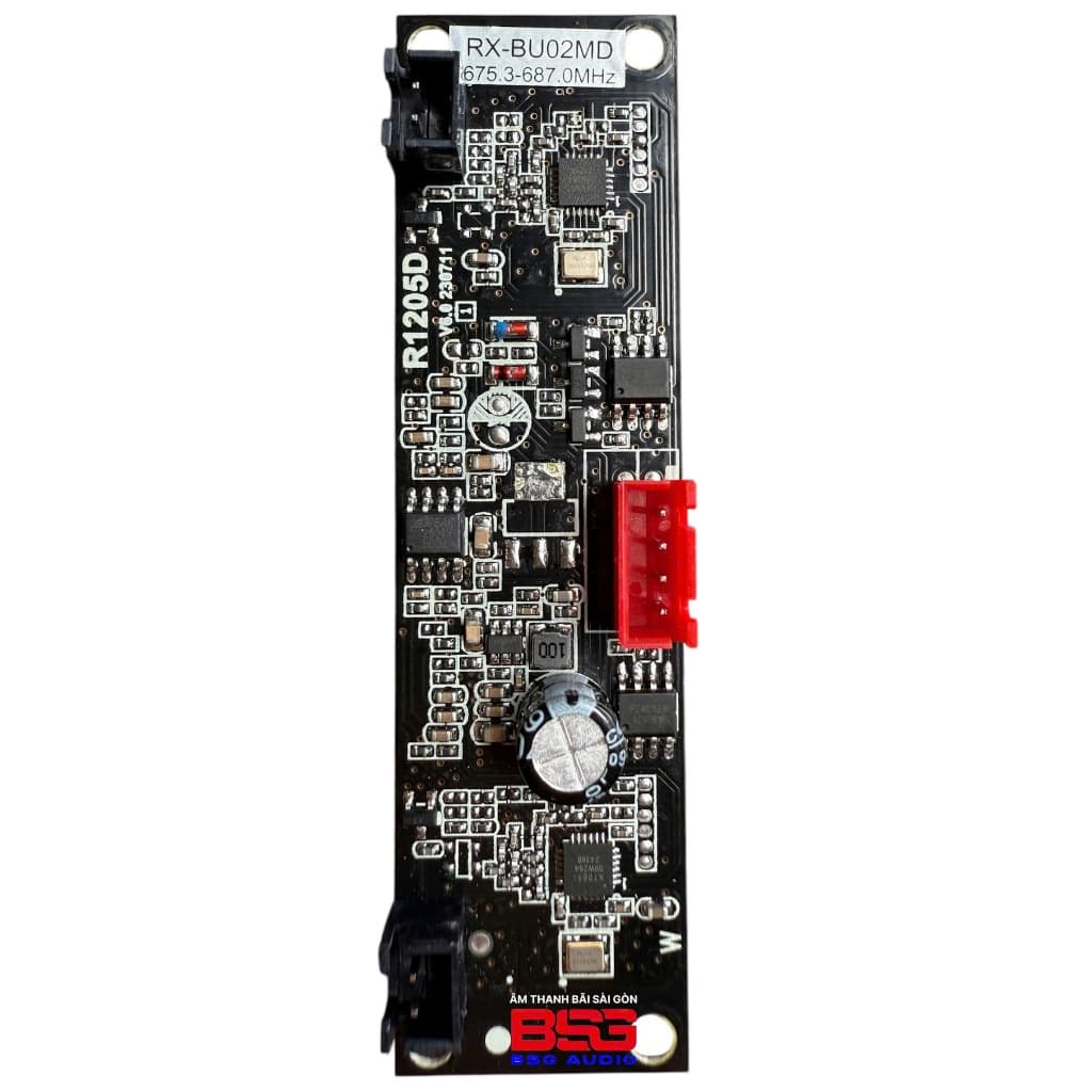 MẠCH THU MICRO LOA KÉO KHÔNG DÂY UHF