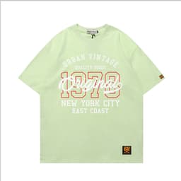 Áo Thun 3089 Phom Rộng HY KOREA Vải Cotton 65/35 Co giãn Phù Hợp Nam Nữ Từ 35 Tới 80kg 4