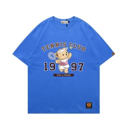 Áo Thun 3158 Phom Rộng HY KOREA Vải Cotton 65/35 Co giãn Phù Hợp Nam Nữ Từ 35 Tới 80kg 2