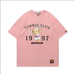 Áo Thun 3158 Phom Rộng HY KOREA Vải Cotton 65/35 Co giãn Phù Hợp Nam Nữ Từ 35 Tới 80kg 5