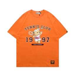 Áo Thun 3158 Phom Rộng HY KOREA Vải Cotton 65/35 Co giãn Phù Hợp Nam Nữ Từ 35 Tới 80kg 3