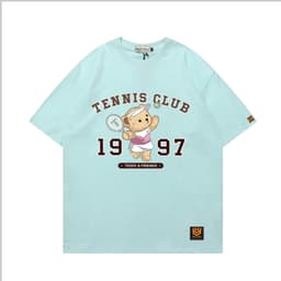 Áo Thun 3158 Phom Rộng HY KOREA Vải Cotton 65/35 Co giãn Phù Hợp Nam Nữ Từ 35 Tới 80kg 1