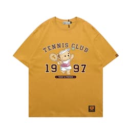 Áo Thun 3158 Phom Rộng HY KOREA Vải Cotton 65/35 Co giãn Phù Hợp Nam Nữ Từ 35 Tới 80kg 6