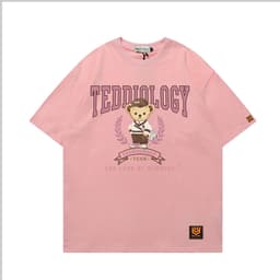 Áo Thun 3157 Phom Rộng HY KOREA Vải Cotton 65/35 Co giãn Phù Hợp Nam Nữ Từ 35 Tới 80kg 5